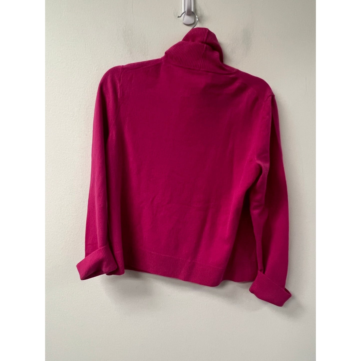 Vintage Ricky Freeman for Teri John Hot Pink Wool Blend Blazer Sz 10