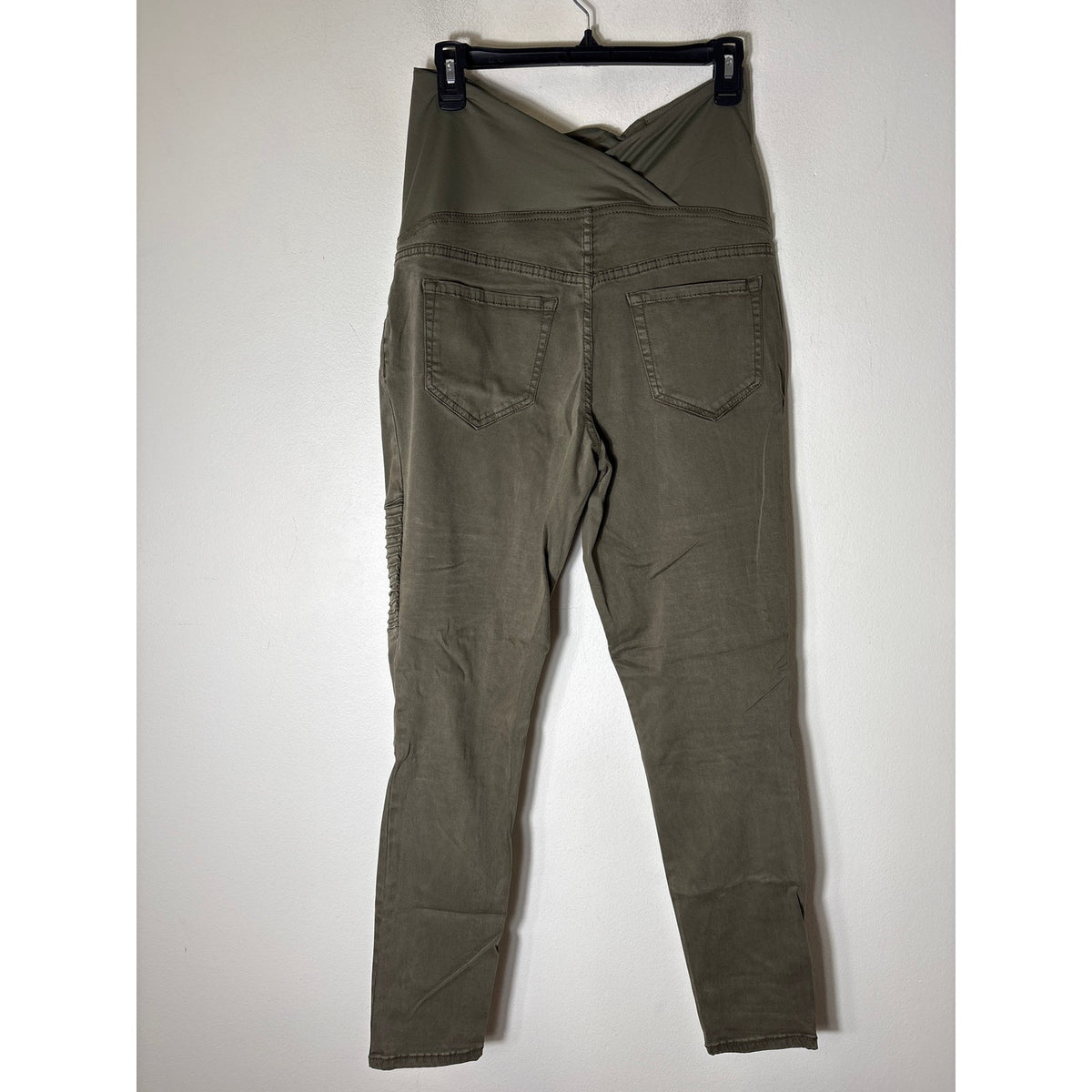 Isabel Maternity Army Green Jeans Sz 4