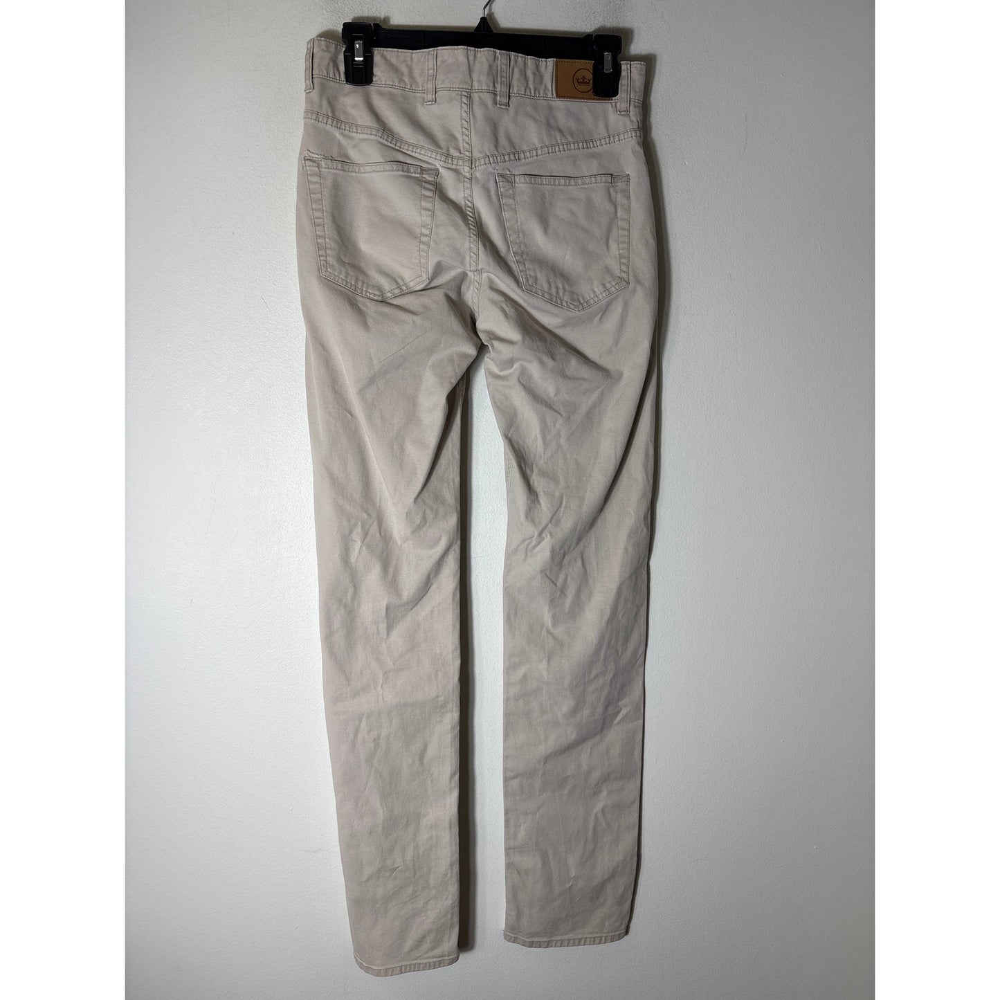 Men's Peter Millar Stone Flat Front Chinos Sz 30