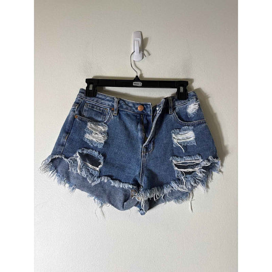 Pacsun Ripped Cutoff Jean Shorts Sz 25