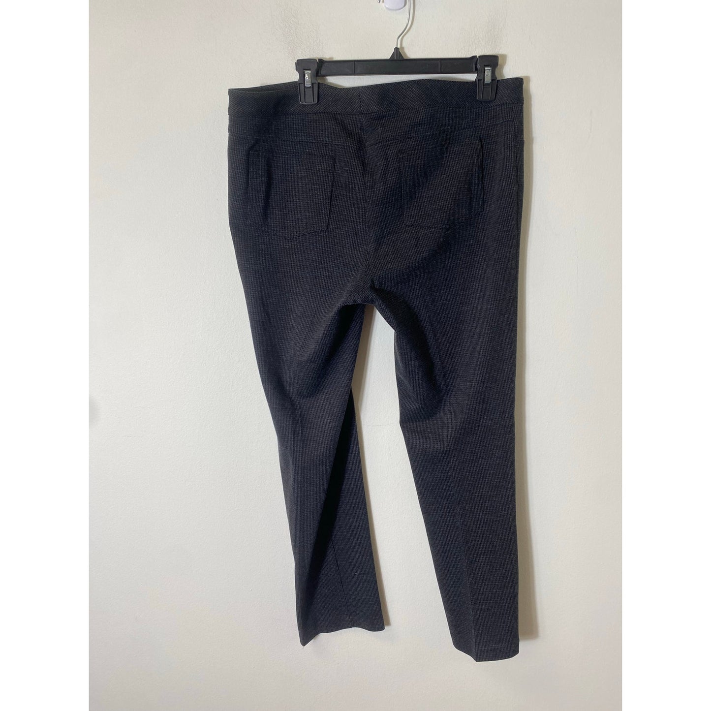 Elliott Lauren Pants. Grey/Black Houndstooth. Sz 14