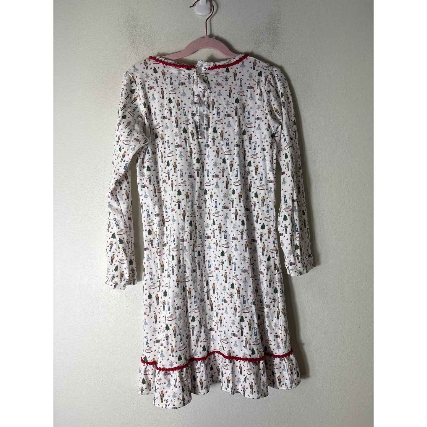 Girls Lila & Hayes Nutcracker Christmas Nightgown Sz 8