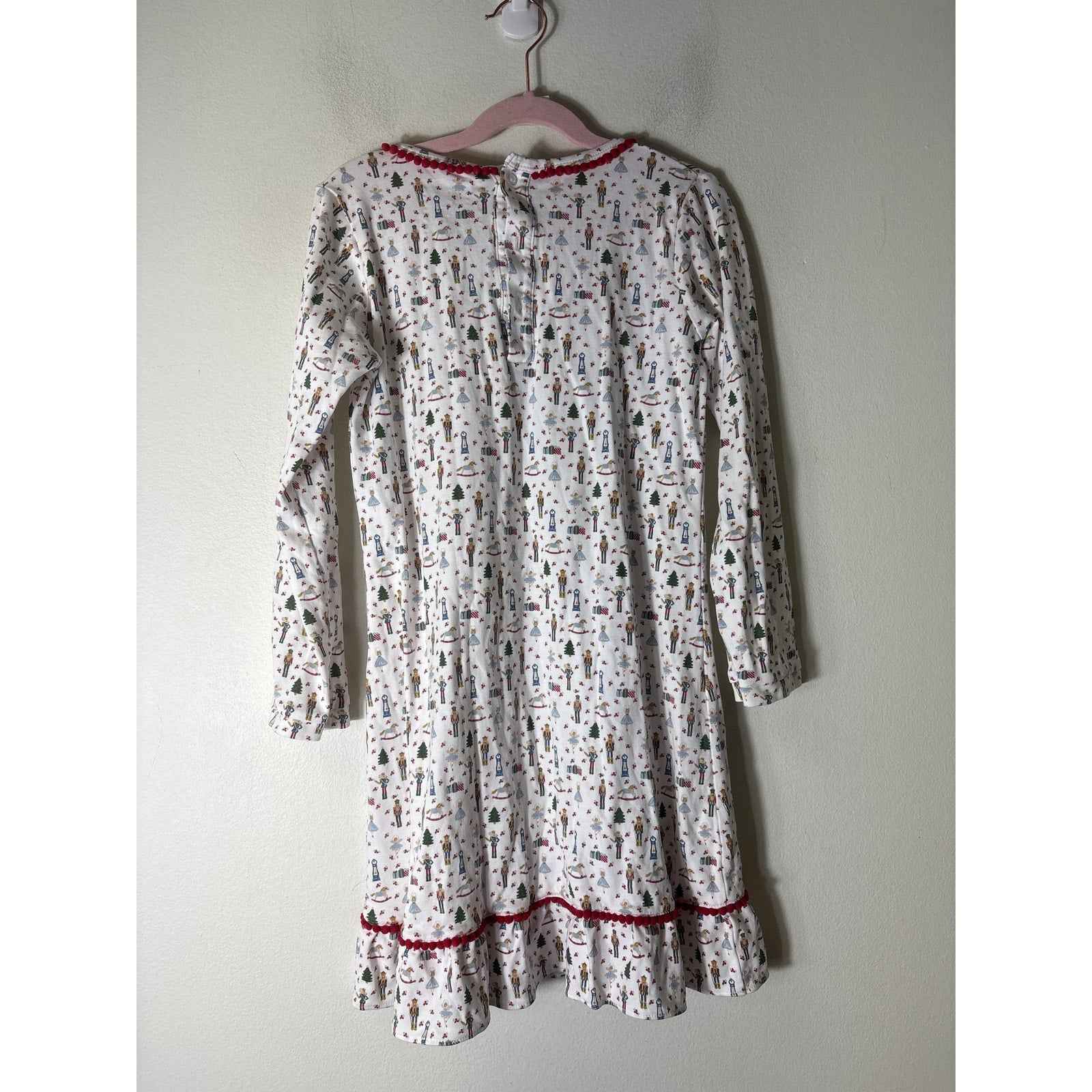 Girls Lila & Hayes Nutcracker Christmas Nightgown Sz 8