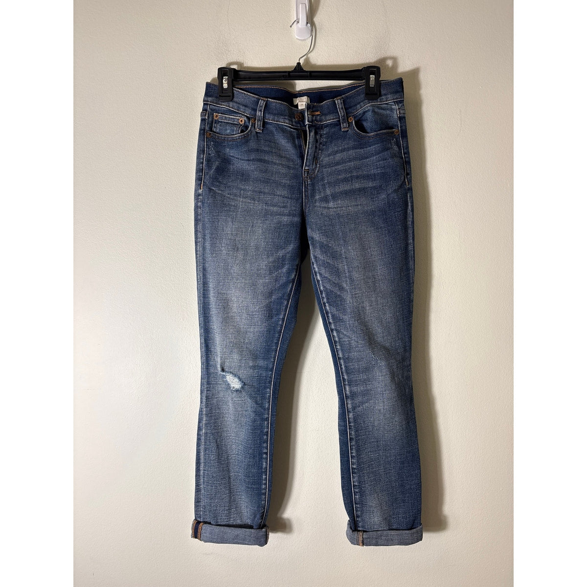 J.Crew Stretch Cuffed Jeans Sz 25