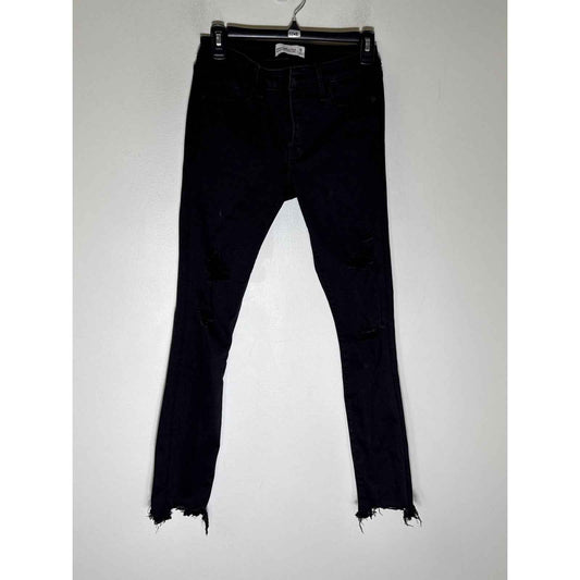 Abercrombie and Fitch Mid Rise Super Skinny Ankle Jean Sz 26