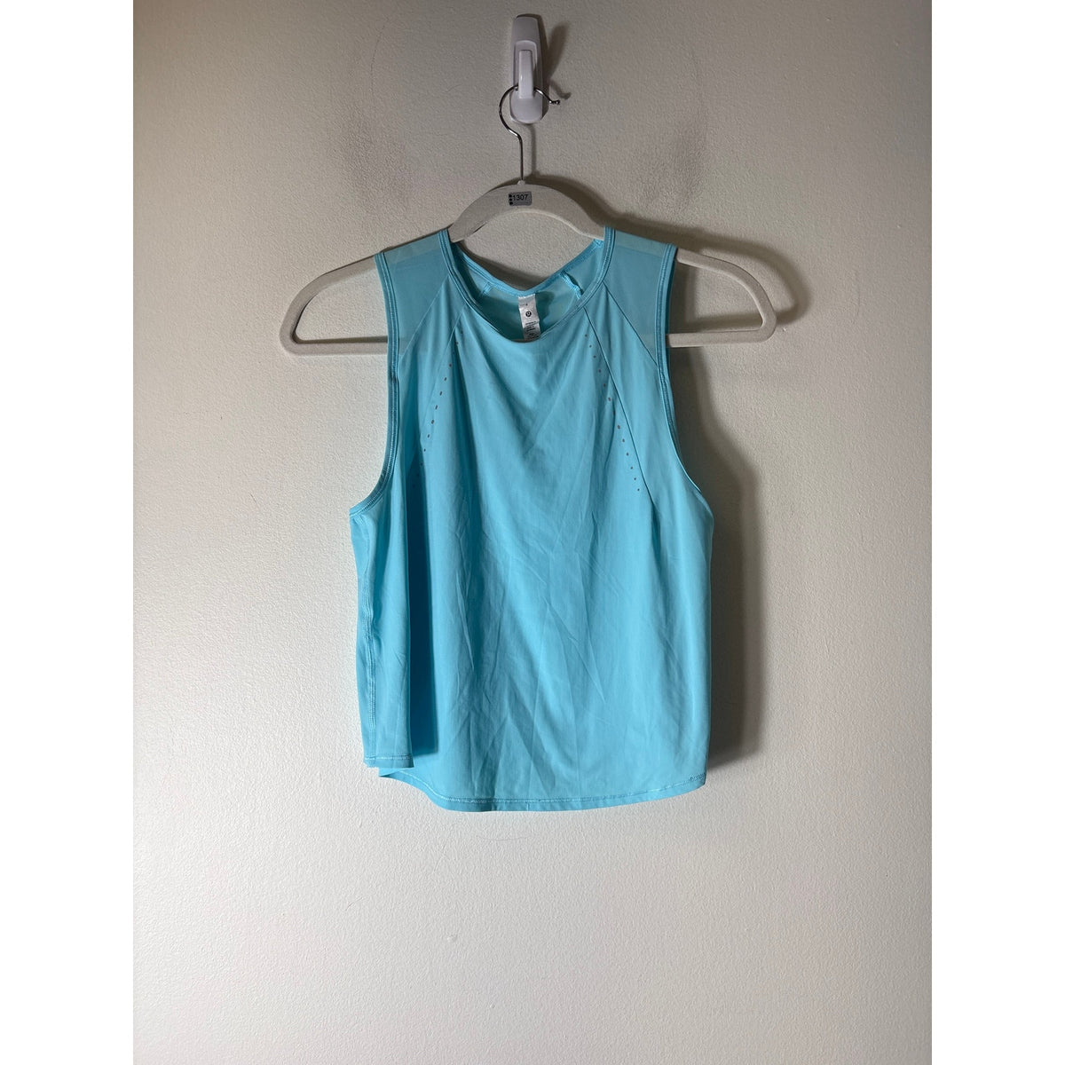 Lululemon Teal With Mesh Athletic Tank Sz 4