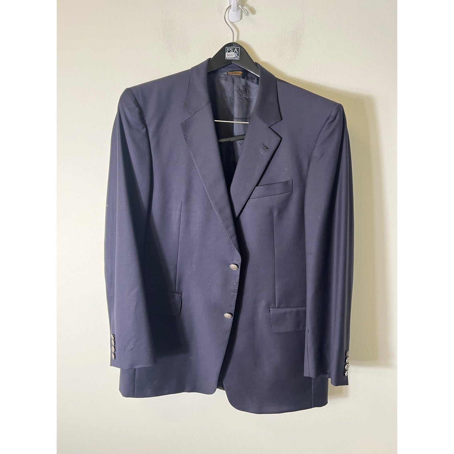 Jos A Bank Mens Navy Blazer 42 long