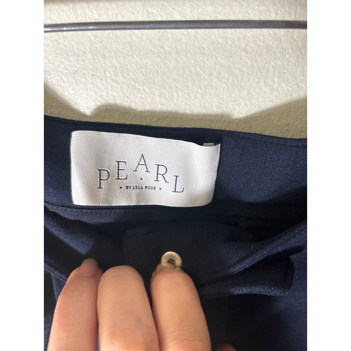 Pearl by Lela Rose Navy Pants Sz 10