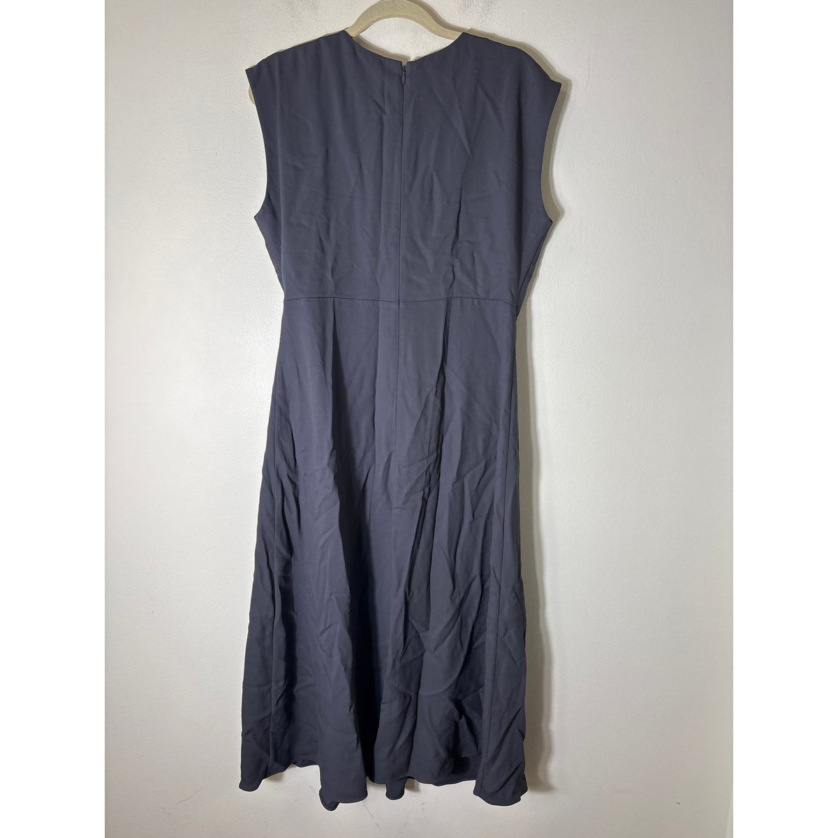 NWT Nordstrom Dark Gray Sleeveless Special Occasion Maxi Dress Sz L