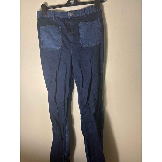 Kate Spade Front Pocket Boot Leg Denim Sz 31