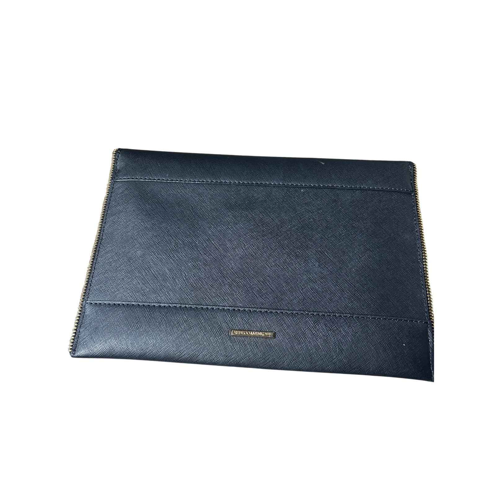 Rebecca Minkoff Black Zipper Clutch 11"x7.5"