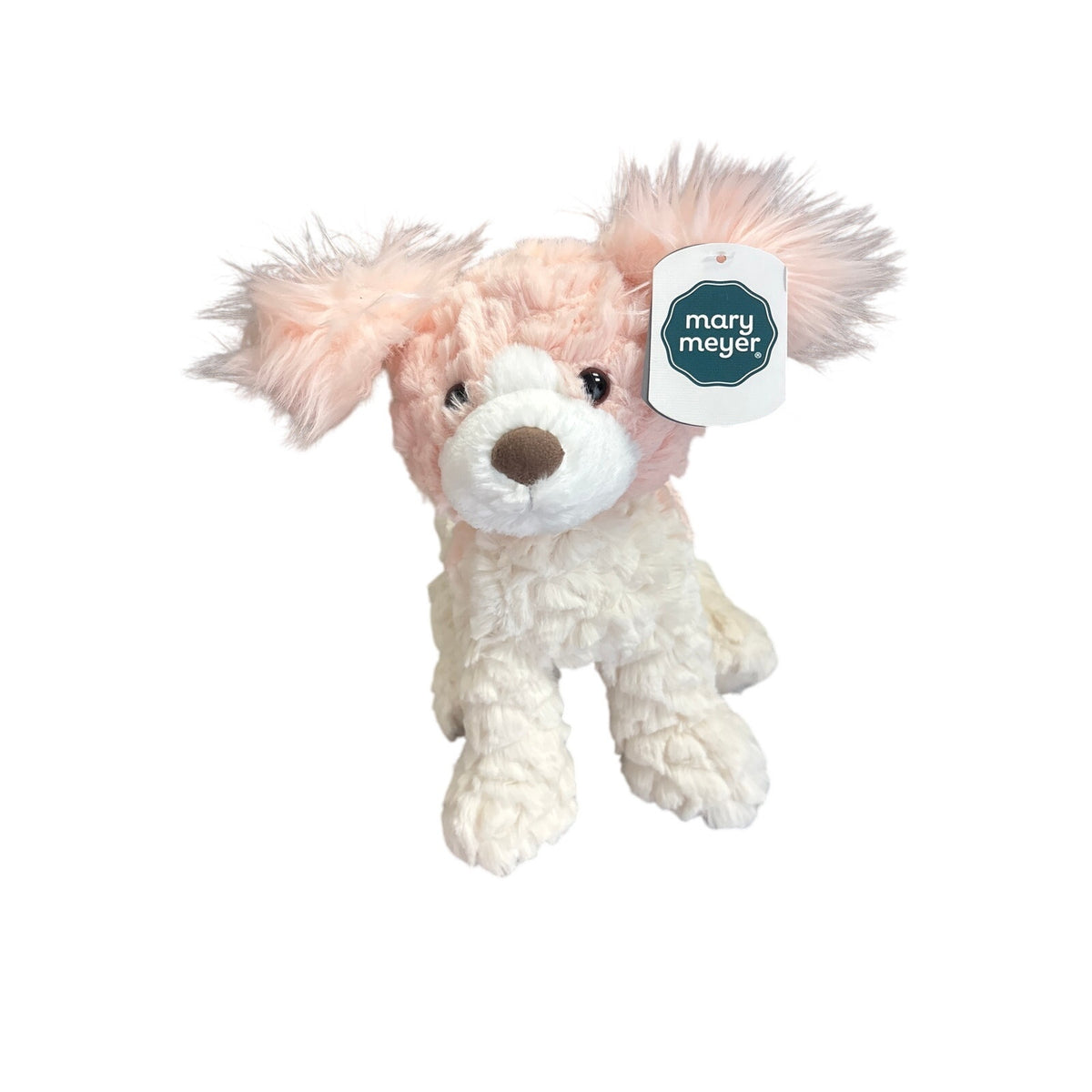 NWT pink and white Mary Meyer stuffed animal dog