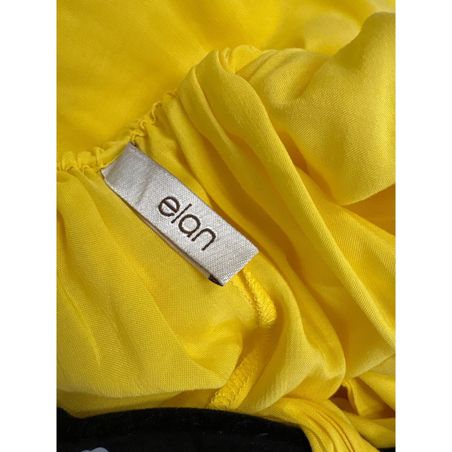 Elan Bright Yellow Backless Halter Maxi Dress Sz S