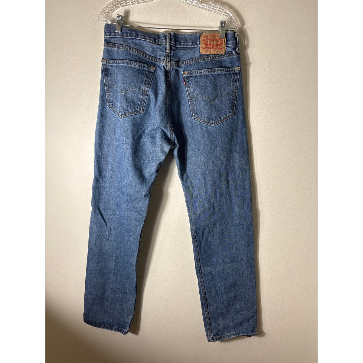 Mens Levi 505 Jeans Sz 35x34