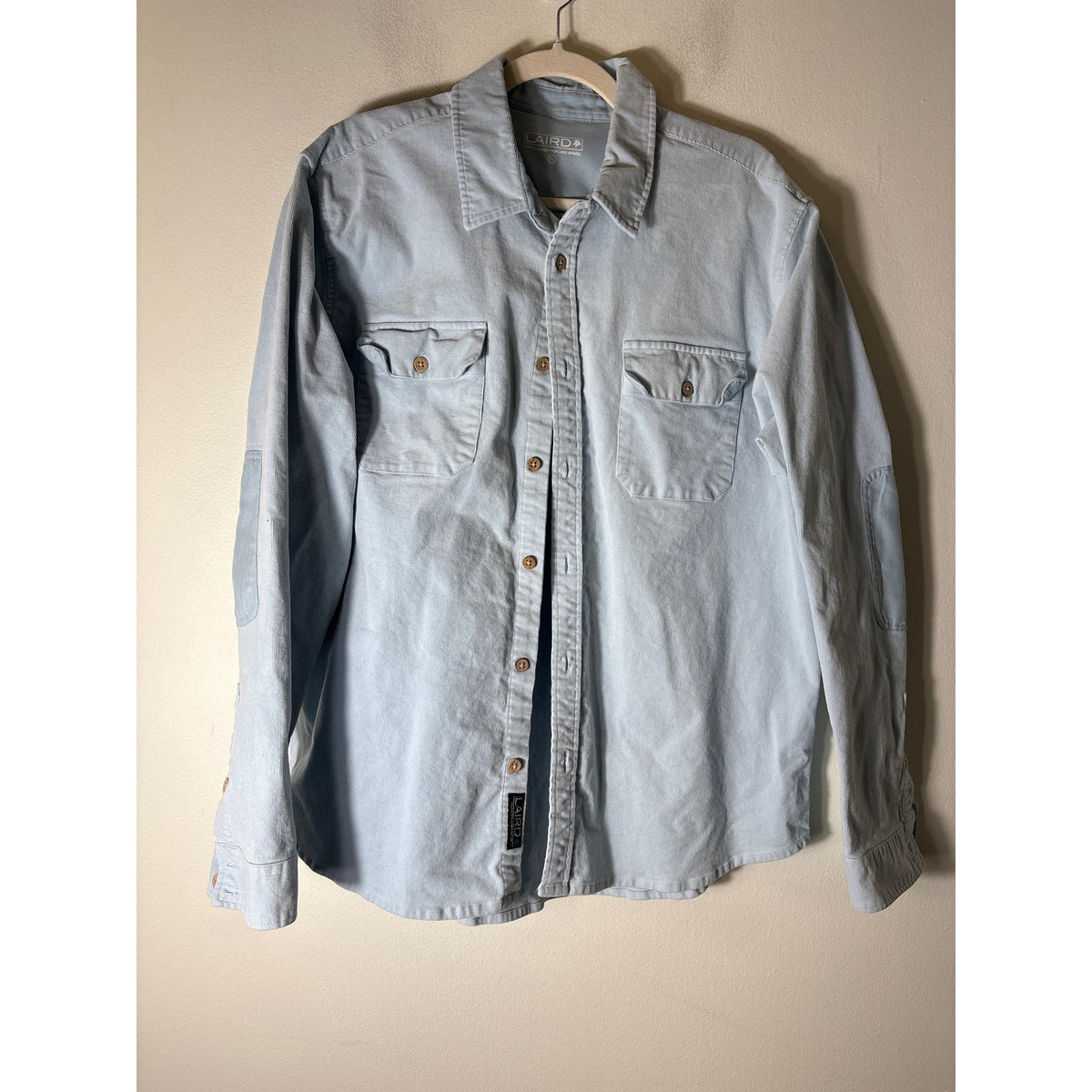 Mens Laird Coyduroy light blue Jacket Sz XL