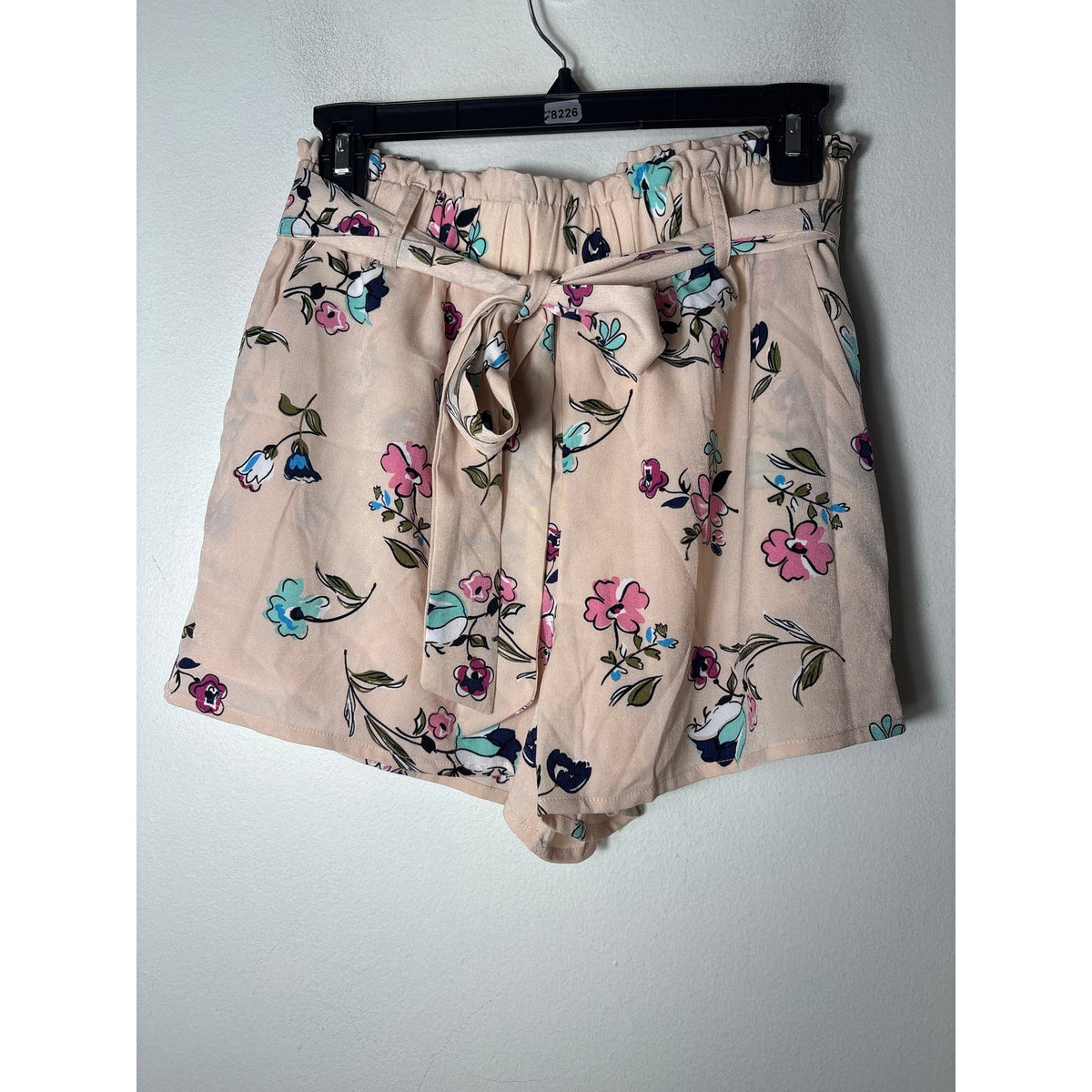 NWT J.O.A. Pink Floral Short Shorts Sz S