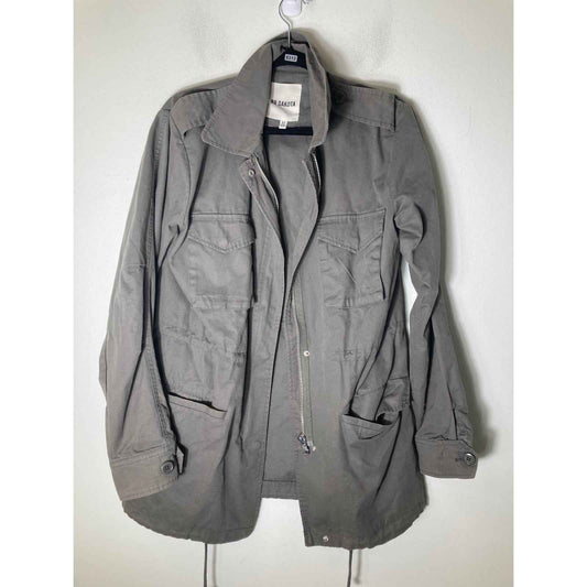 BB Dakota Olive Green Zip Up Jacket Sz M
