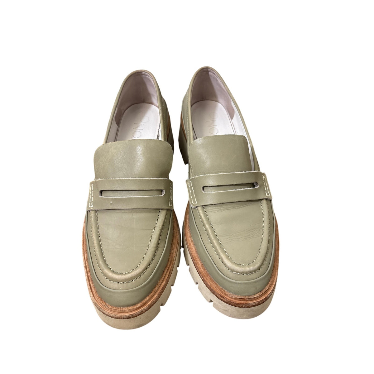 Oncept Gray/Tan Loafers Sz 9.5