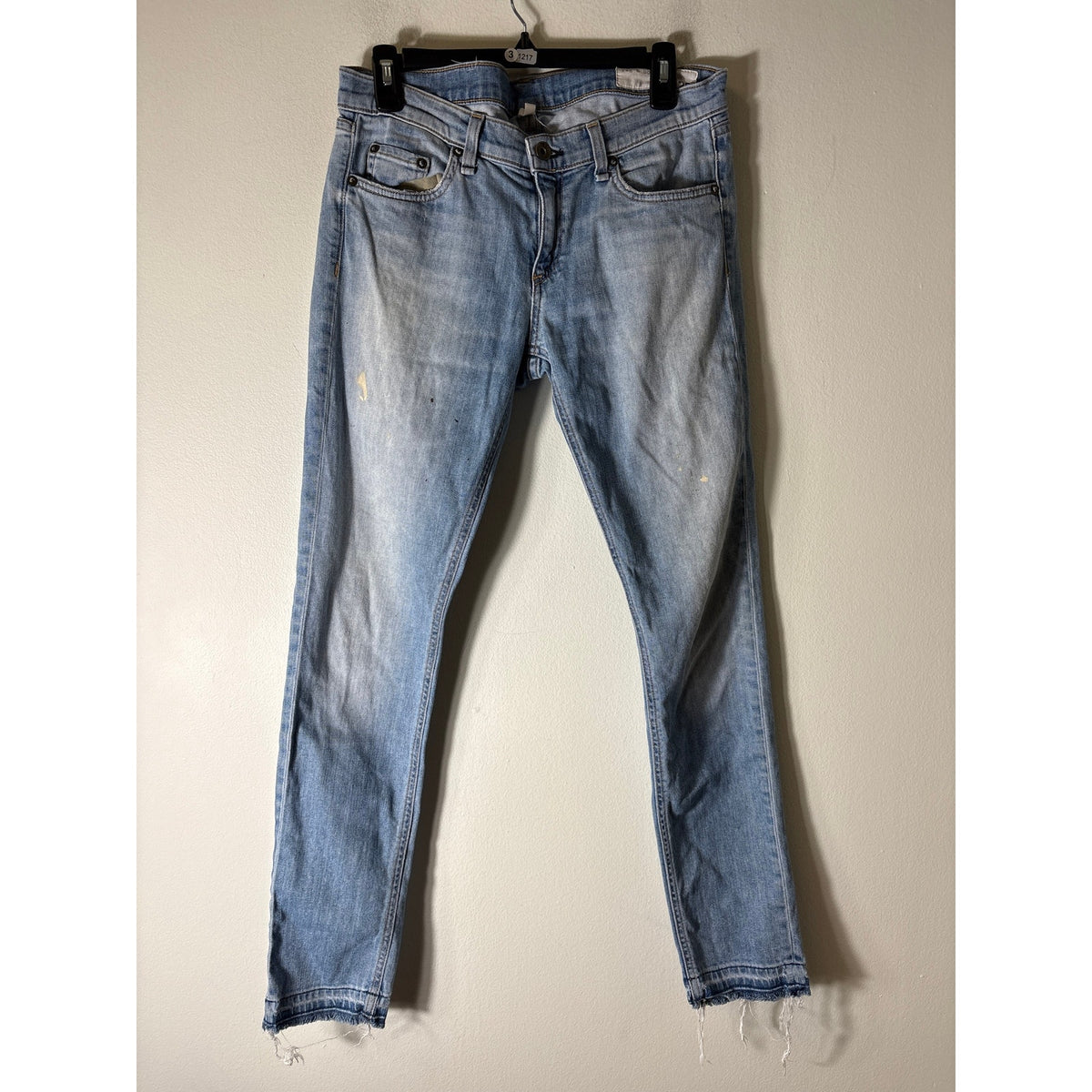Rag & Bone Dre Light Wash Cln Ryder Jeans Sz 28