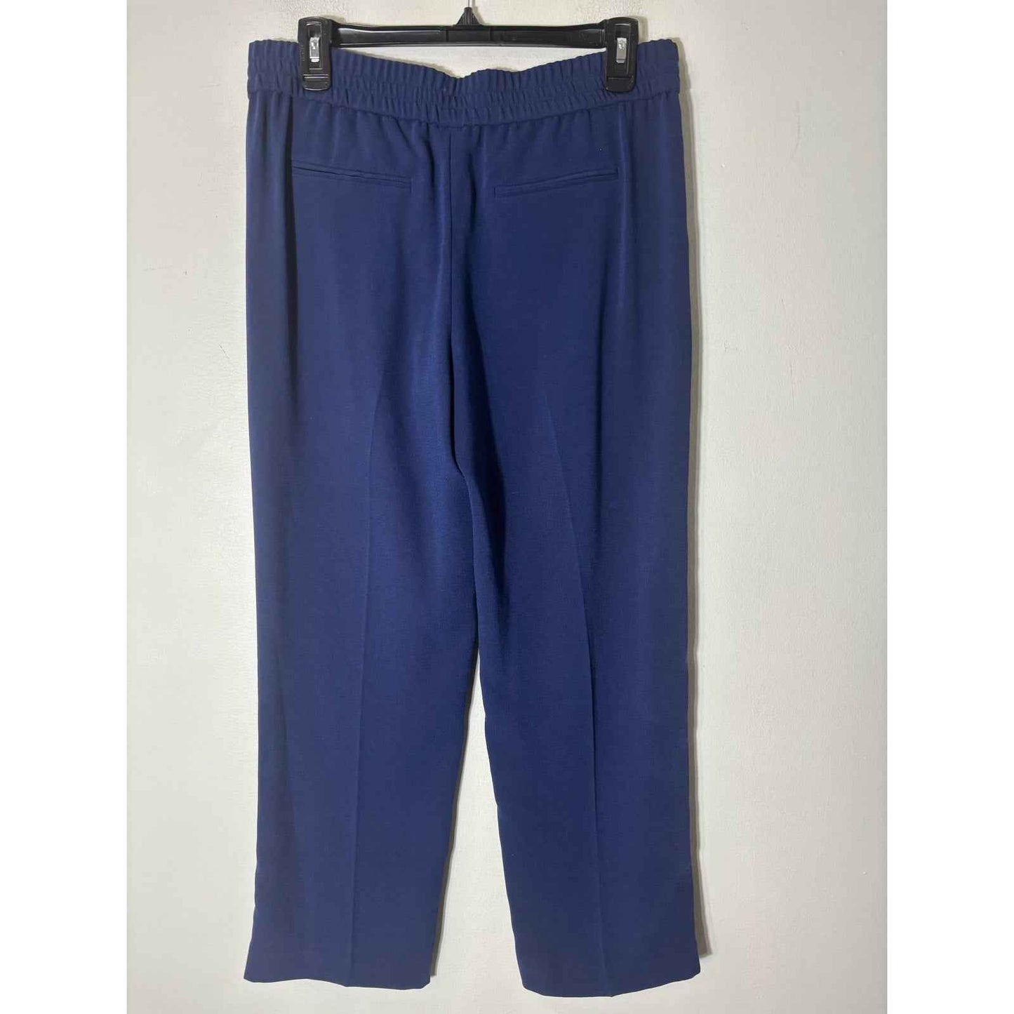 Tory Burch Navy Pull On Ankle Pants Sz 4