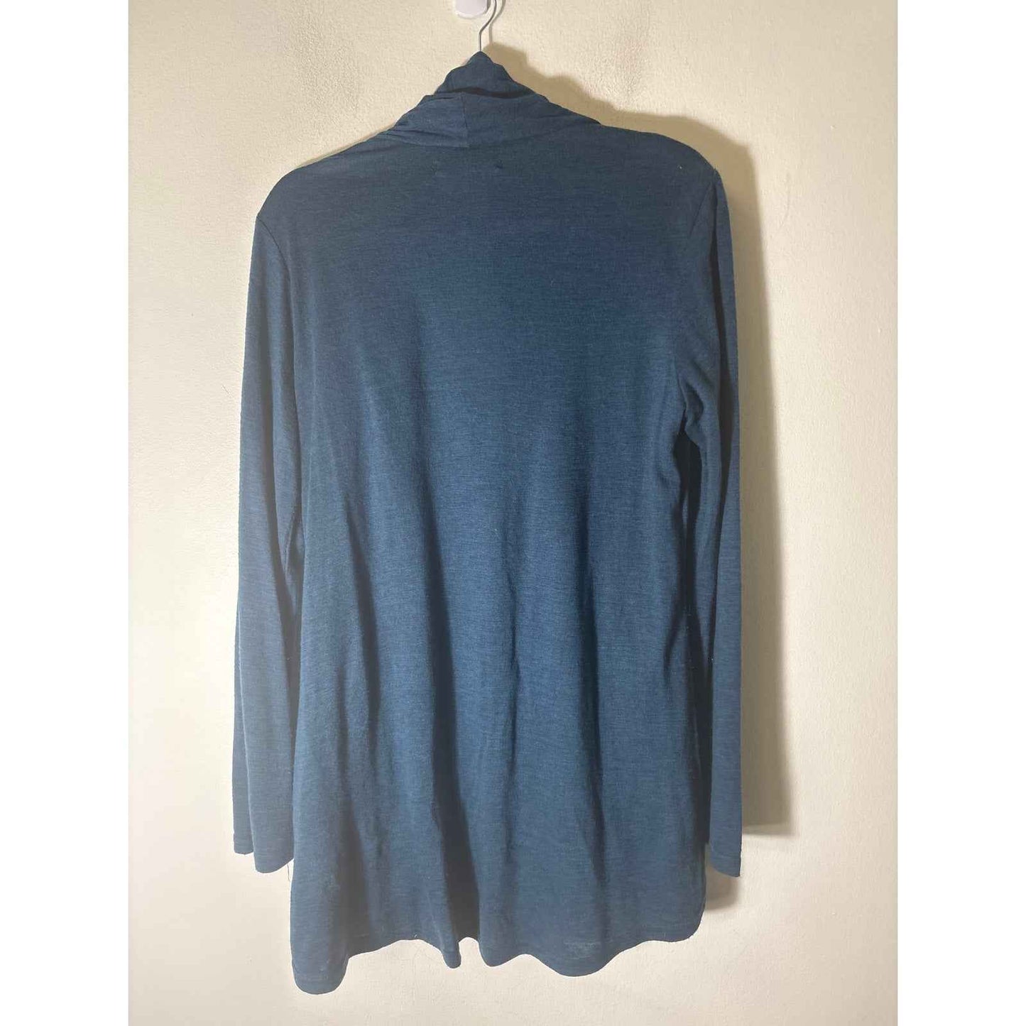 Ya Teal Asymmetrical Pullover sz L