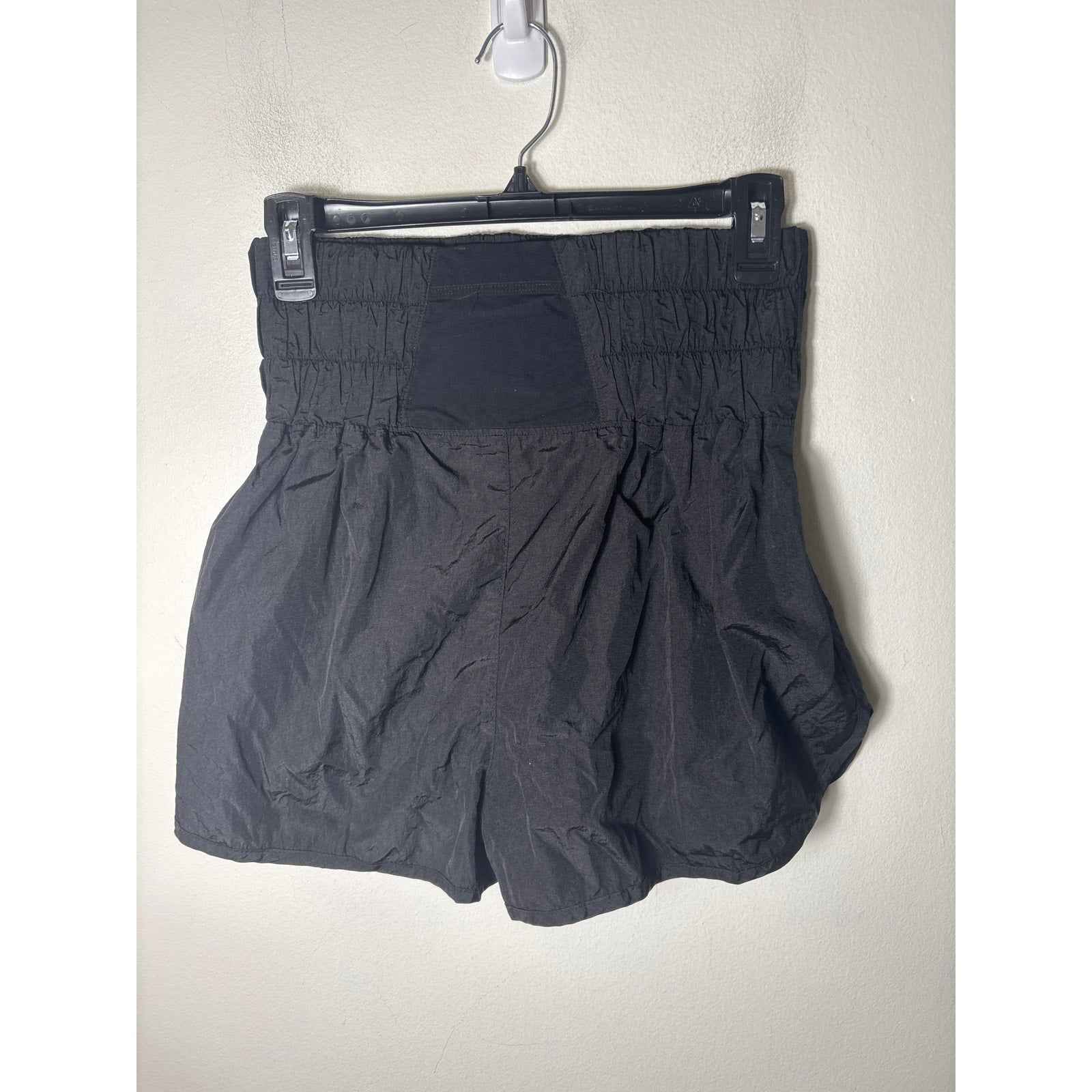 Free People Black High Waisted Shorts Sz L