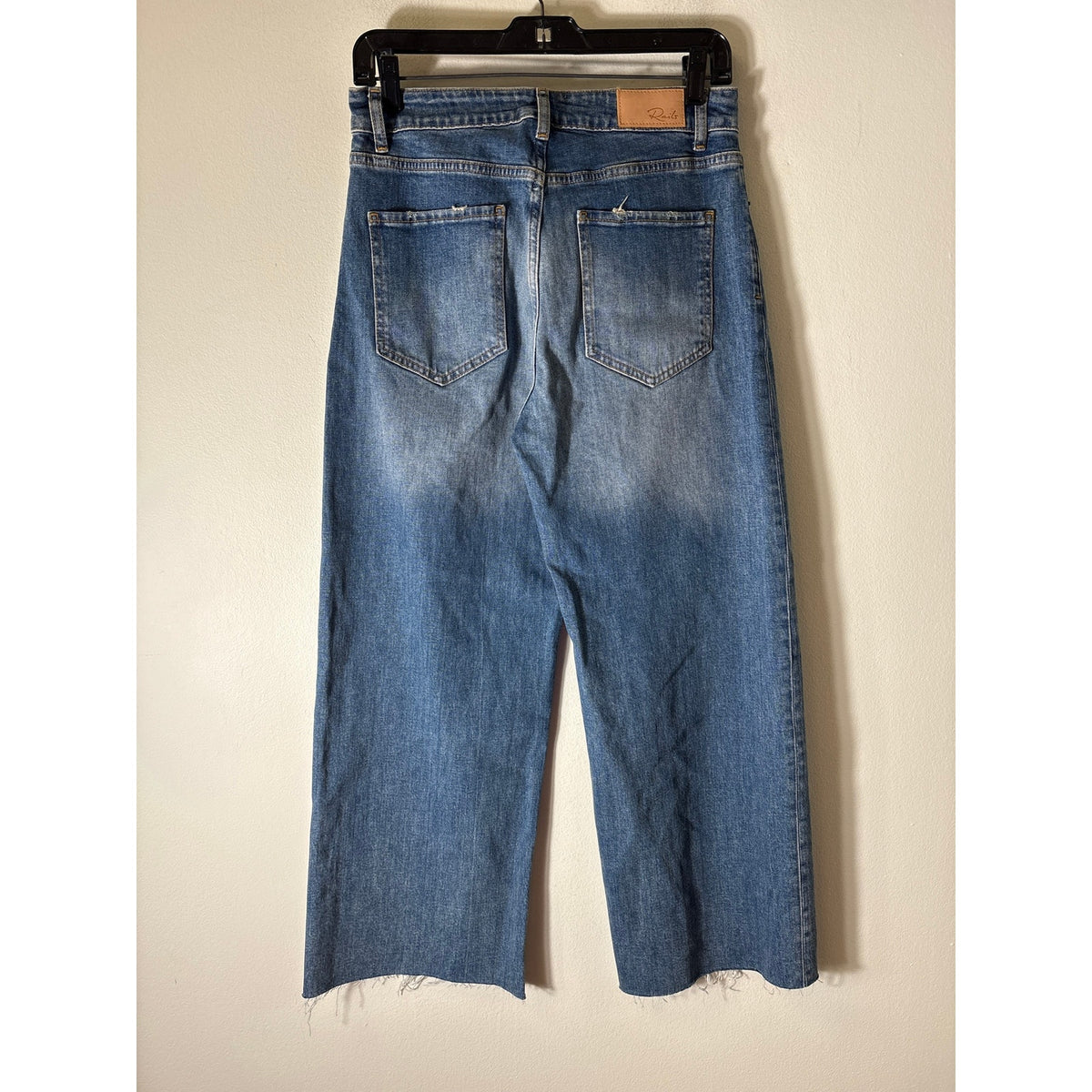Rails The Getty Crop High Rise Wide Leg Denim Sz 28