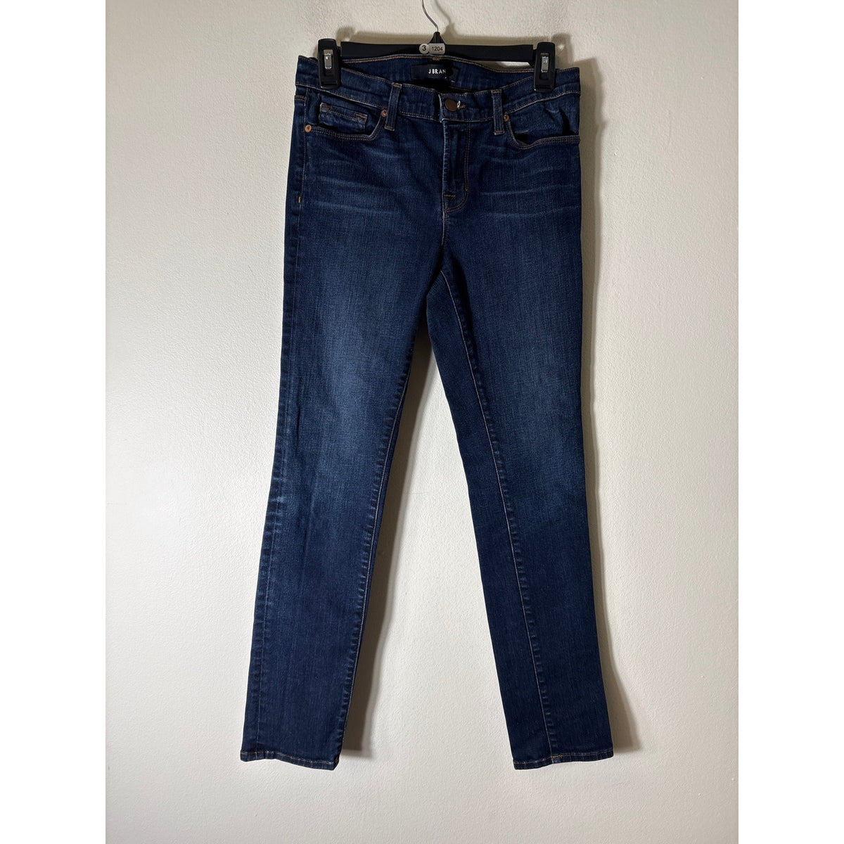 J Brand Dark Vintage Skinny Leg Denim Sz 28
