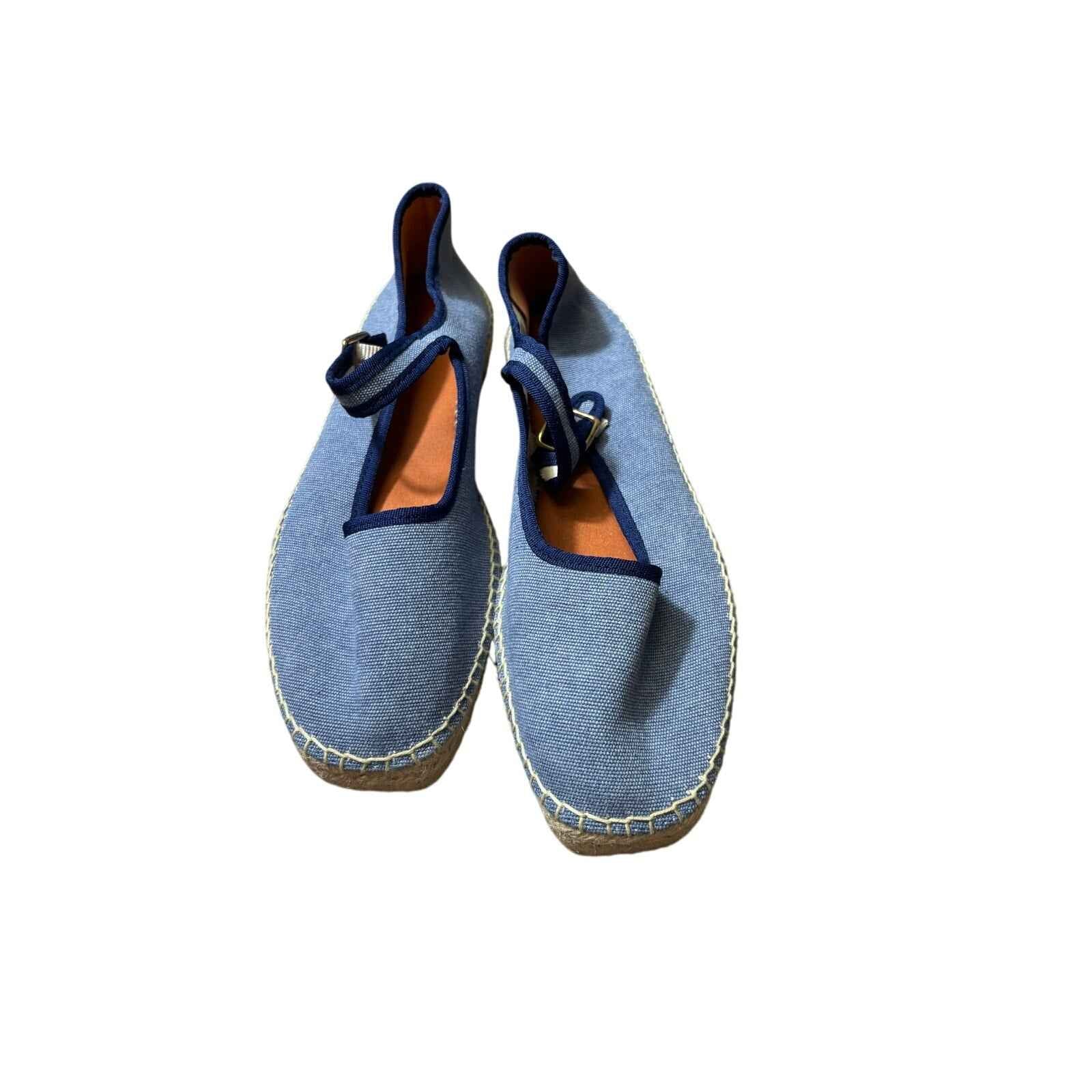 NWOB Maeve Denim Mary Jane Shoes Sz 41 (10)