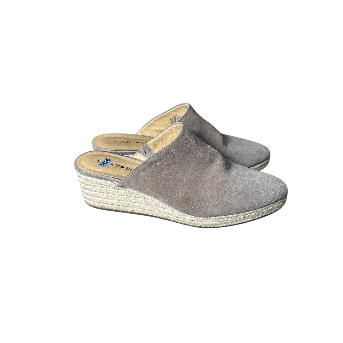 Lucky Tan Suede Luceinia Shoe Sz 8.5
