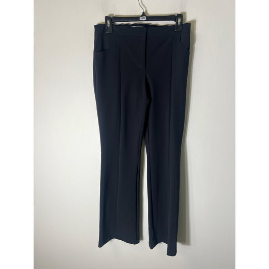 Paire Black Straight Cu Slacks Sz 8