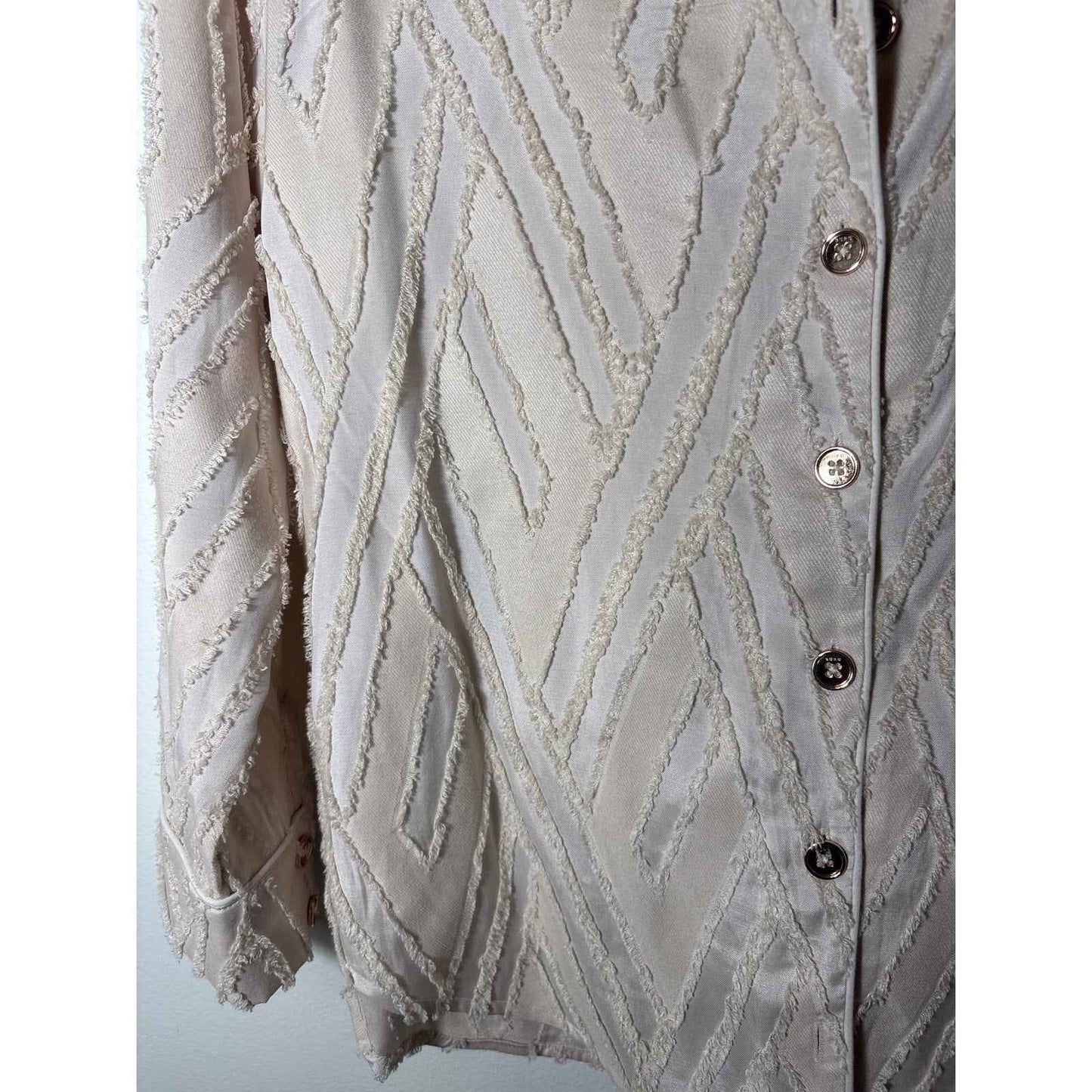 Buru Golden Beige Pants Set Sz S