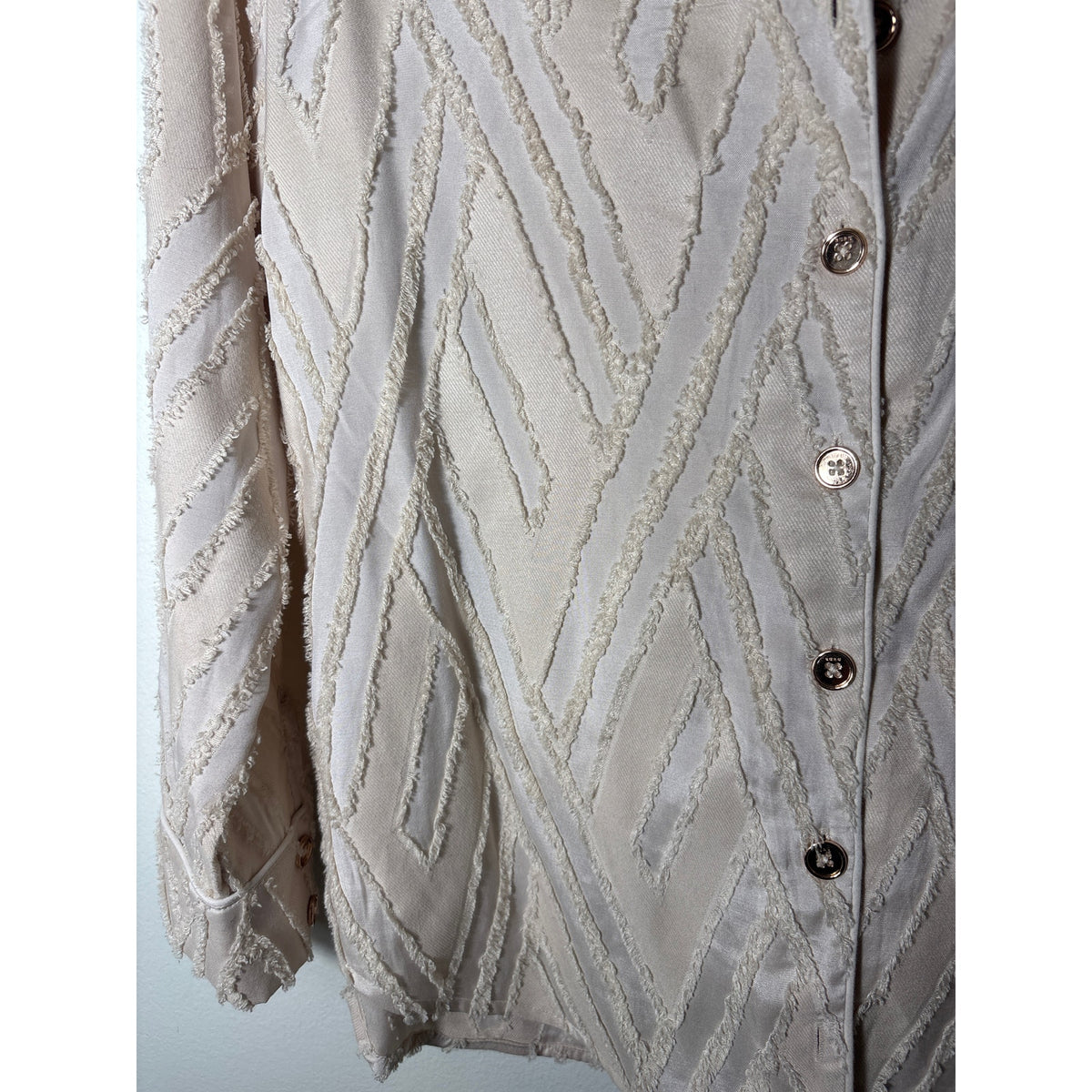 Buru Golden Beige Pants Set Sz S