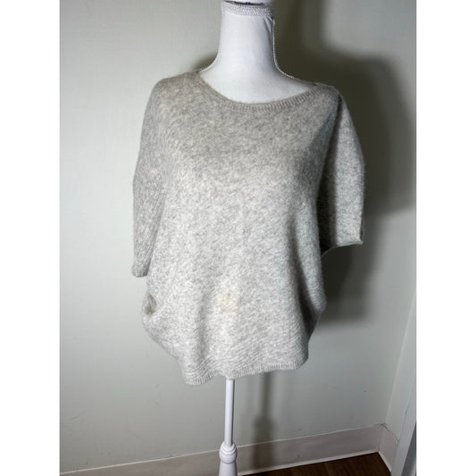 Paychi Guh Light Gray Sleeveless Sweater Sz S