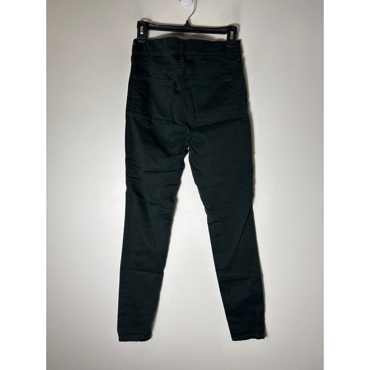 Ann Taylor Dark Green High Rise Skinny Jeans Sz 4