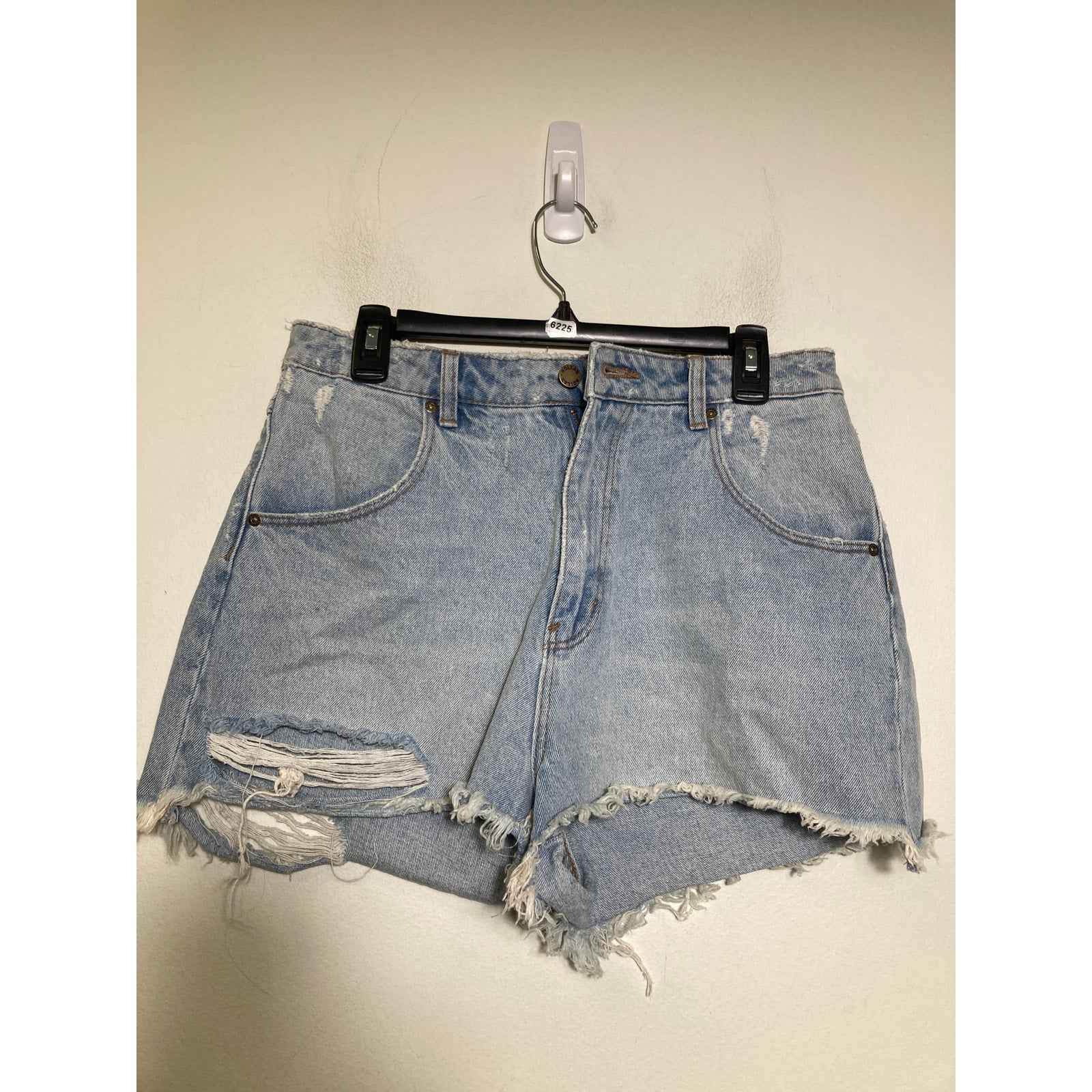 NWT Rolla's Duster Blue Denim High Rise Slim Jean Cutoffs Sz 31