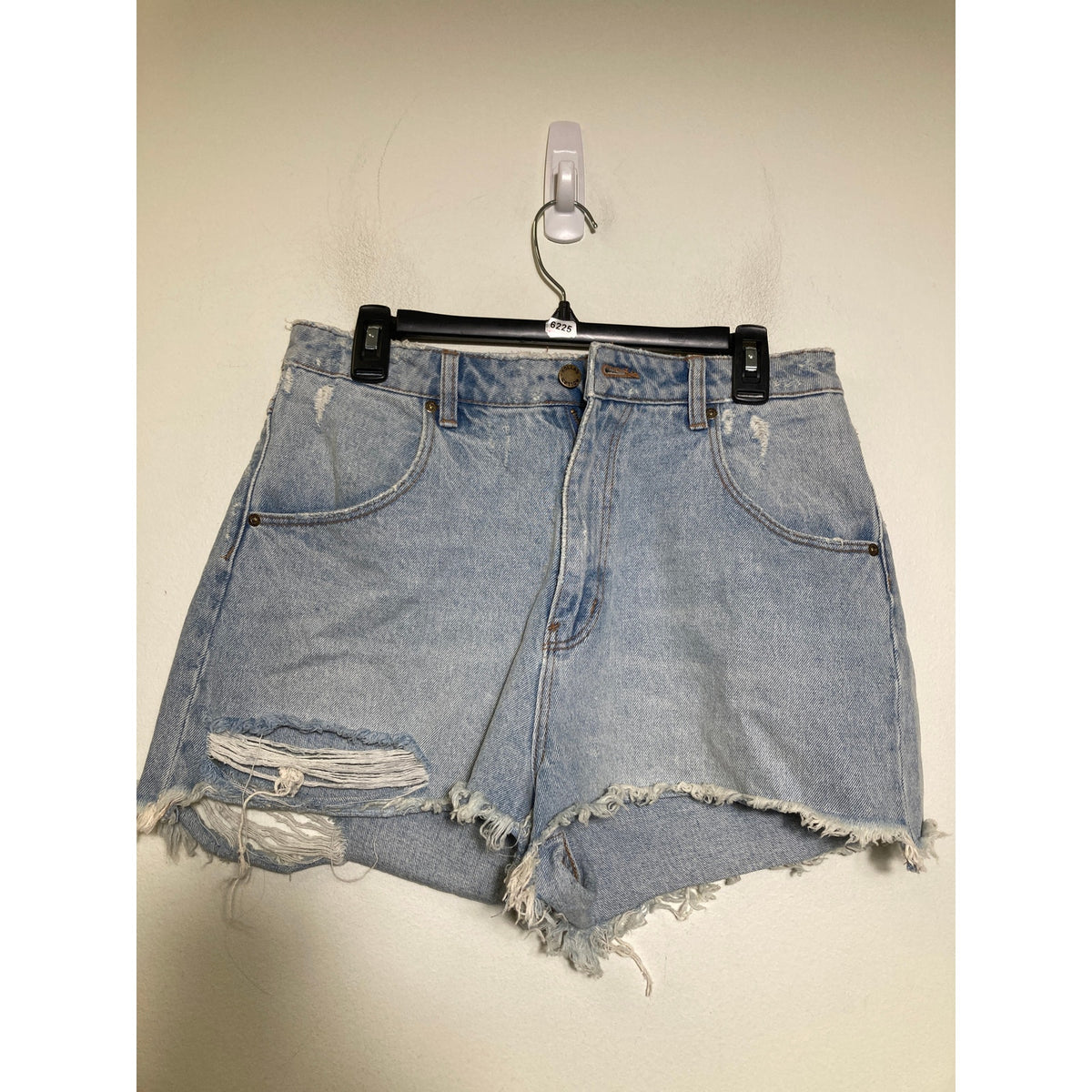 NWT Rolla's Duster Blue Denim High Rise Slim Jean Cutoffs Sz 31