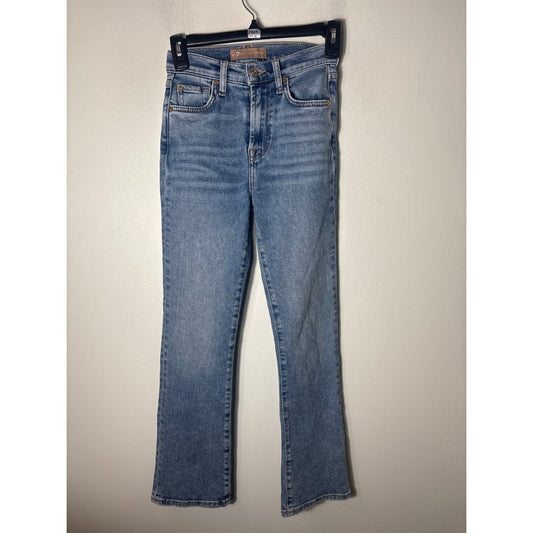7 For All Mankind HW Slim Kick Sz 23