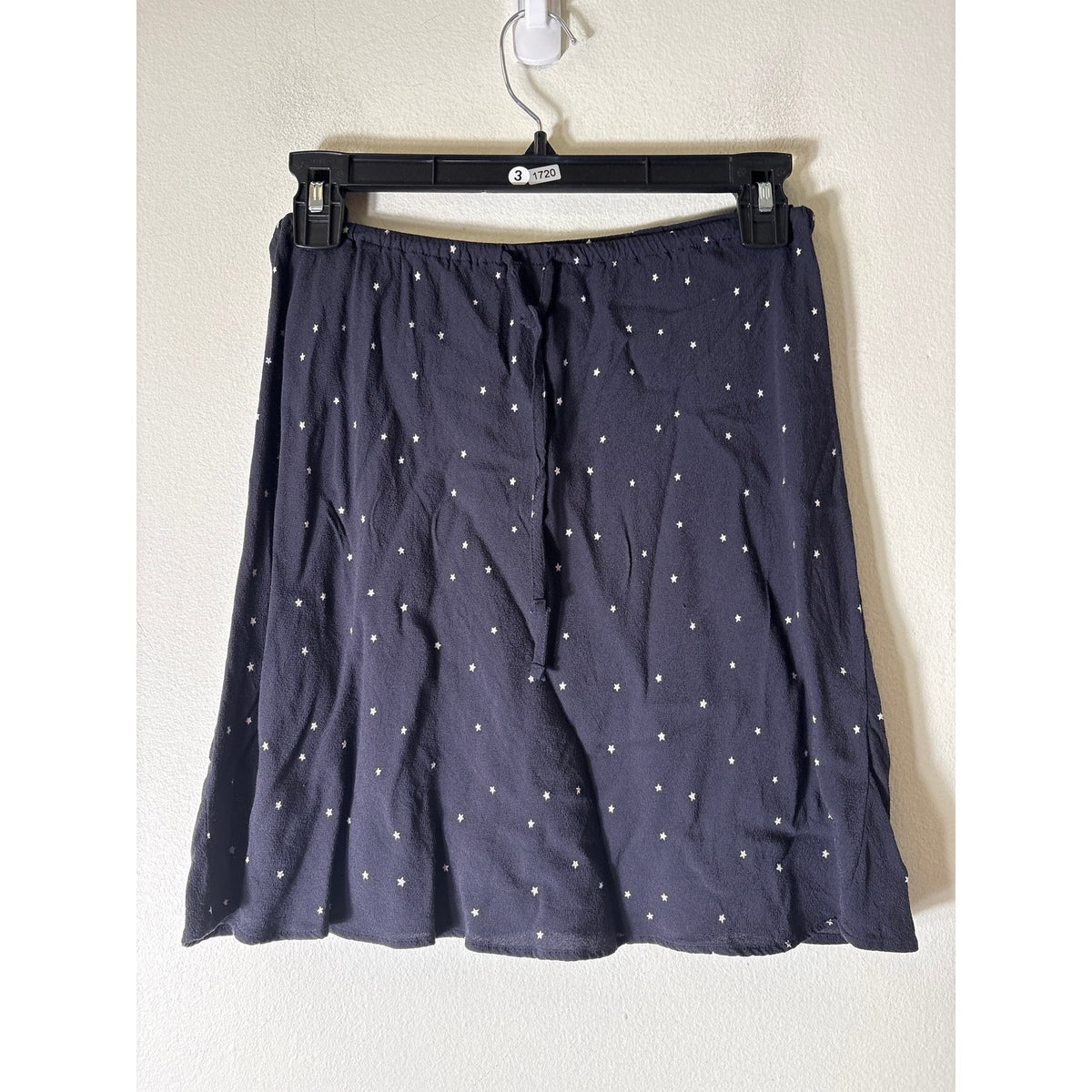 Madewell Navy and White Stars Mini Skirt Sz 0