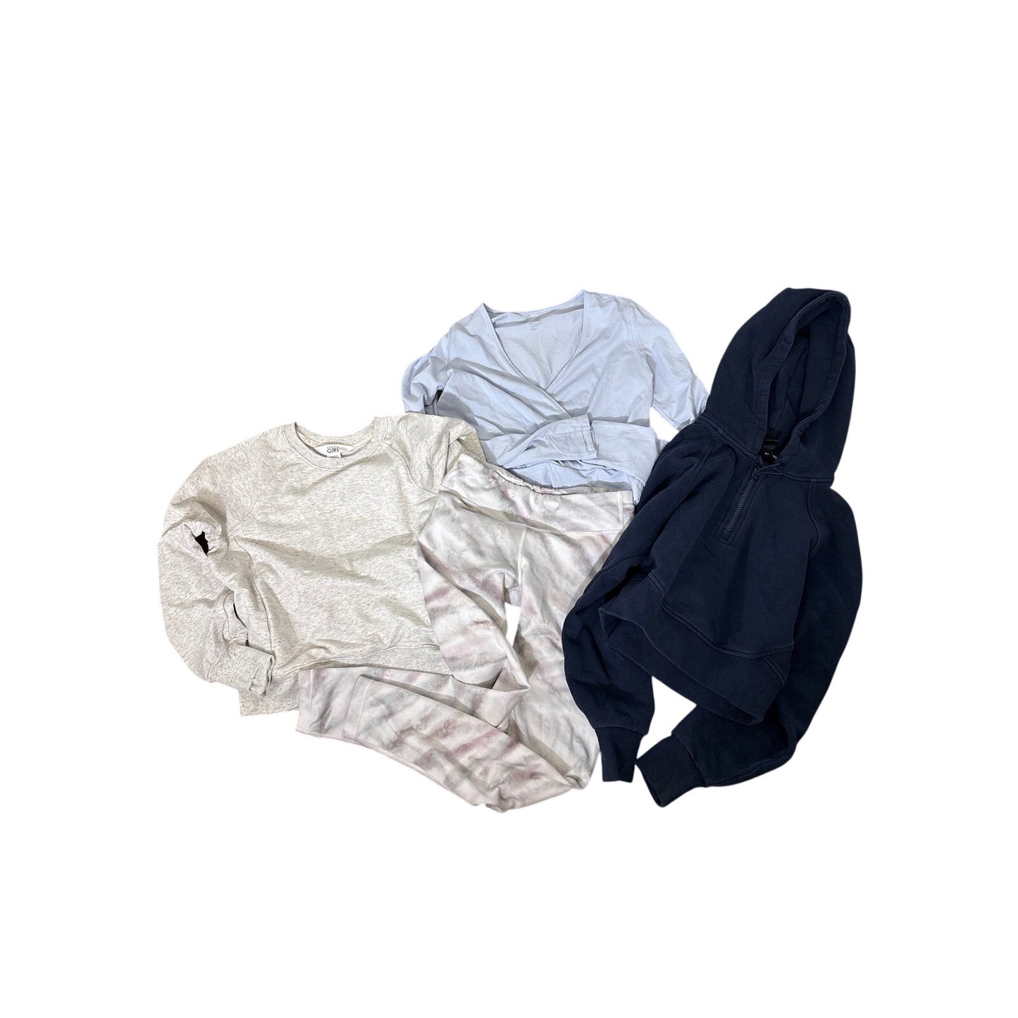 Girls Athleta Girl Bundle of 4 Sweatshirts Top and Leggings Sz M/L