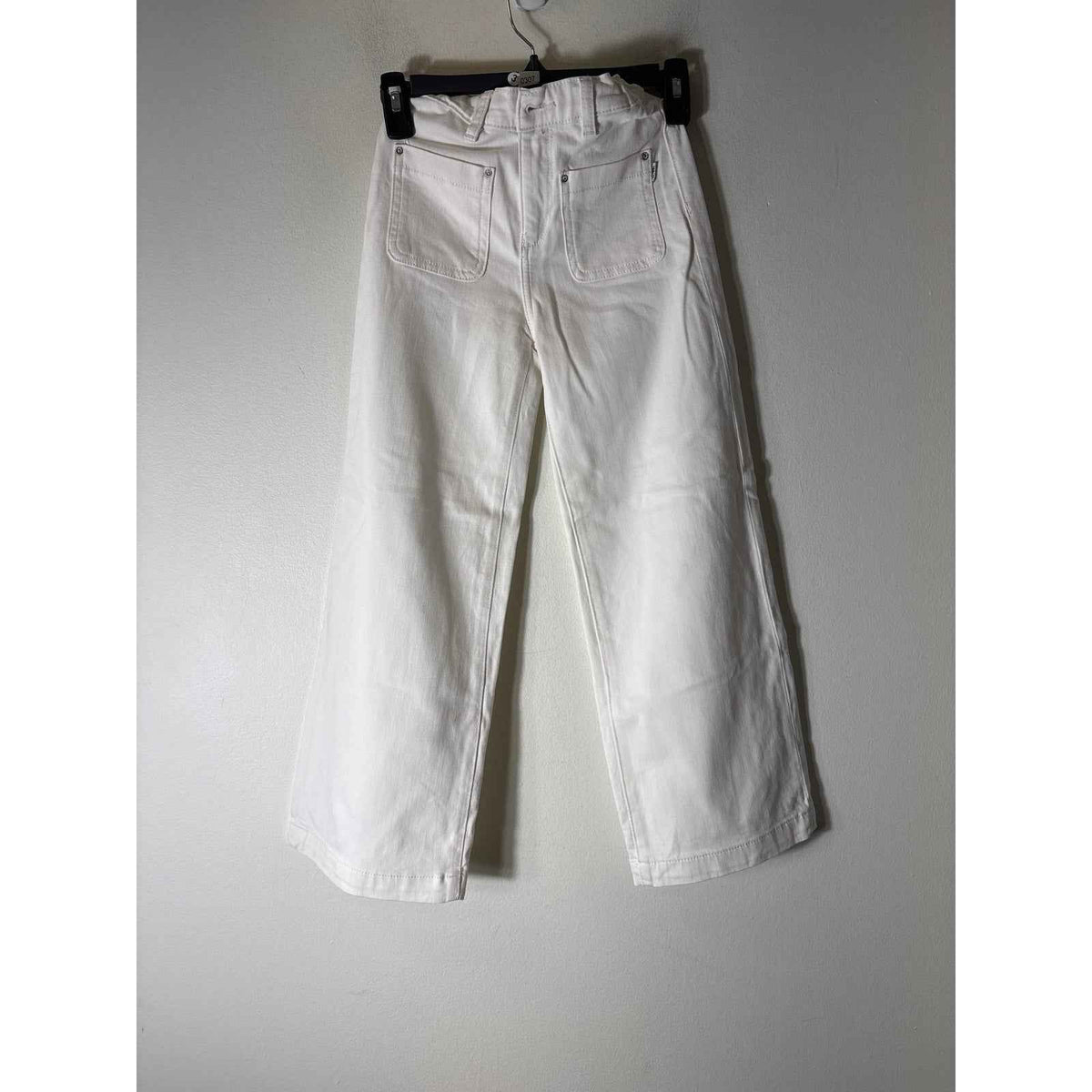 Girls DL1961 White Front Pocket Jeans Sz 8