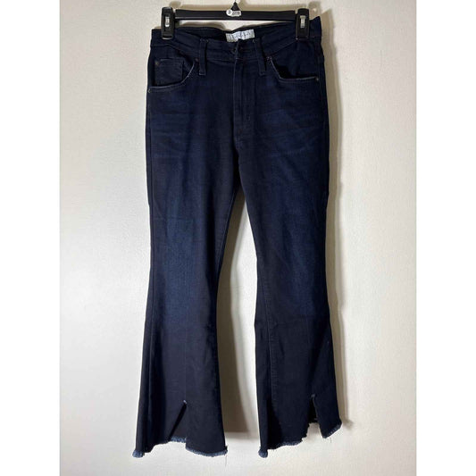 James Jeans Dark Indigo Flare Leg Jeans Sz 27