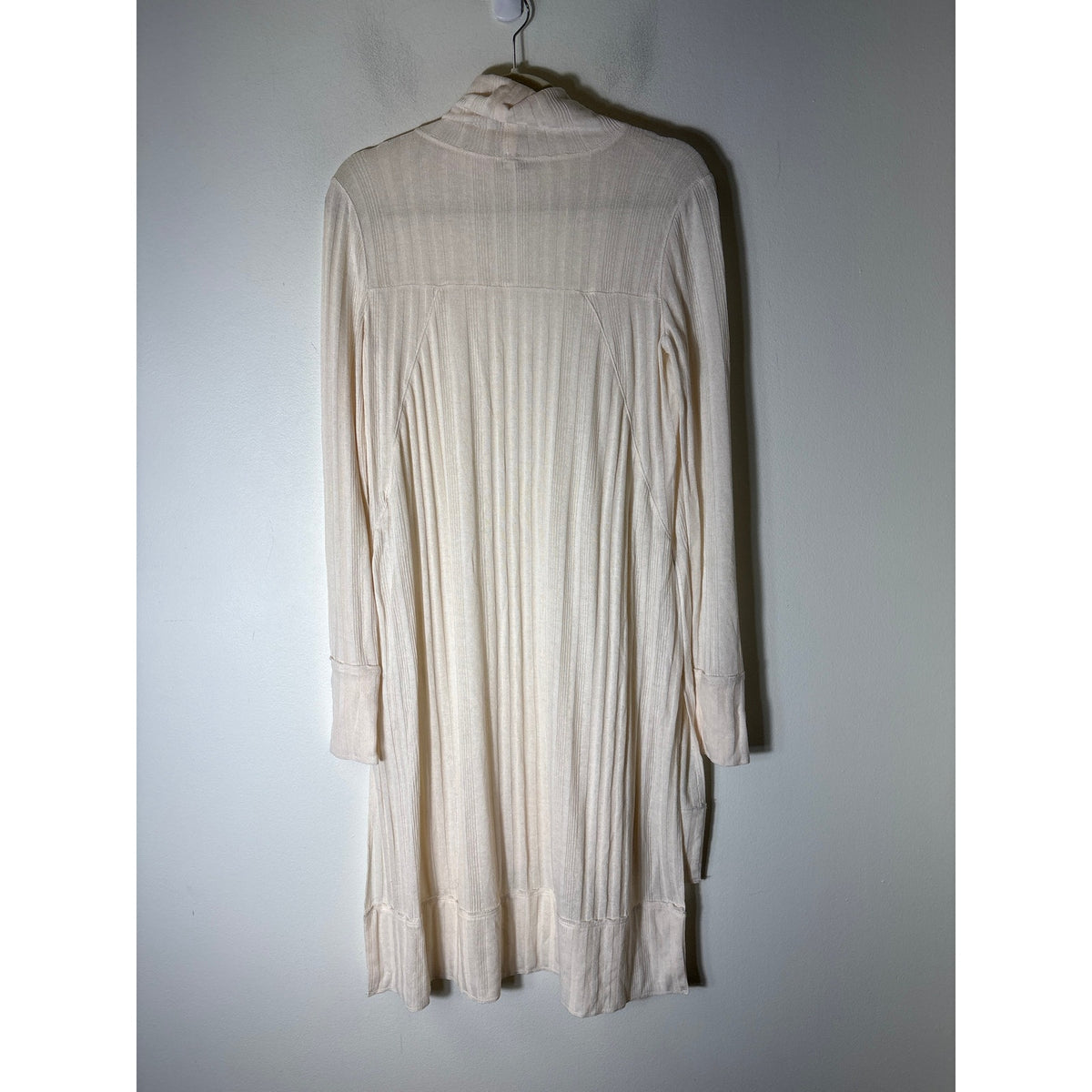 We The Free Off White Long Sleeve Turtle Neck Mini Dress Sz M