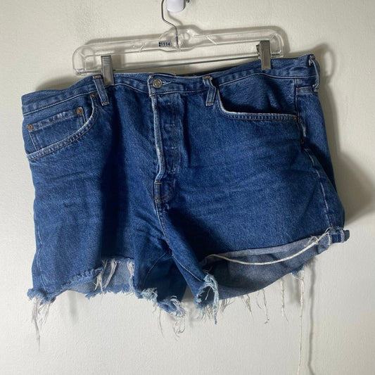 Agolde Blue Jean Cutoffs Sz 34