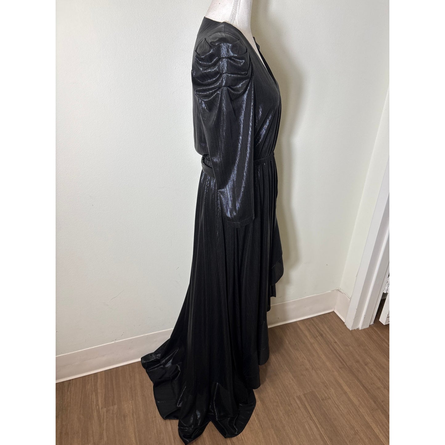 NWT Retrofete Black Flora Dress Sz M