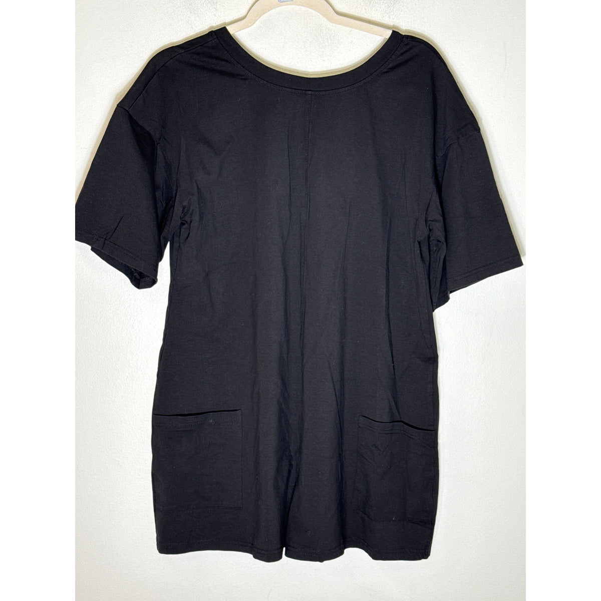 Ugerlou Black Short Sleeve Pull On Romper Sz M