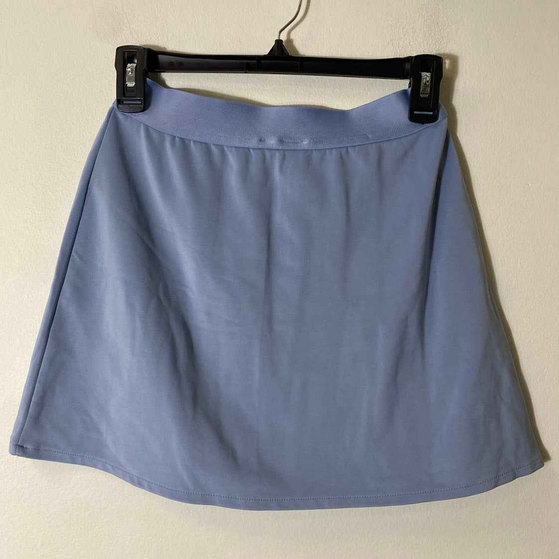 Puma Light Blue Pleated Side 14" Long Athletic Skirt Sz XS