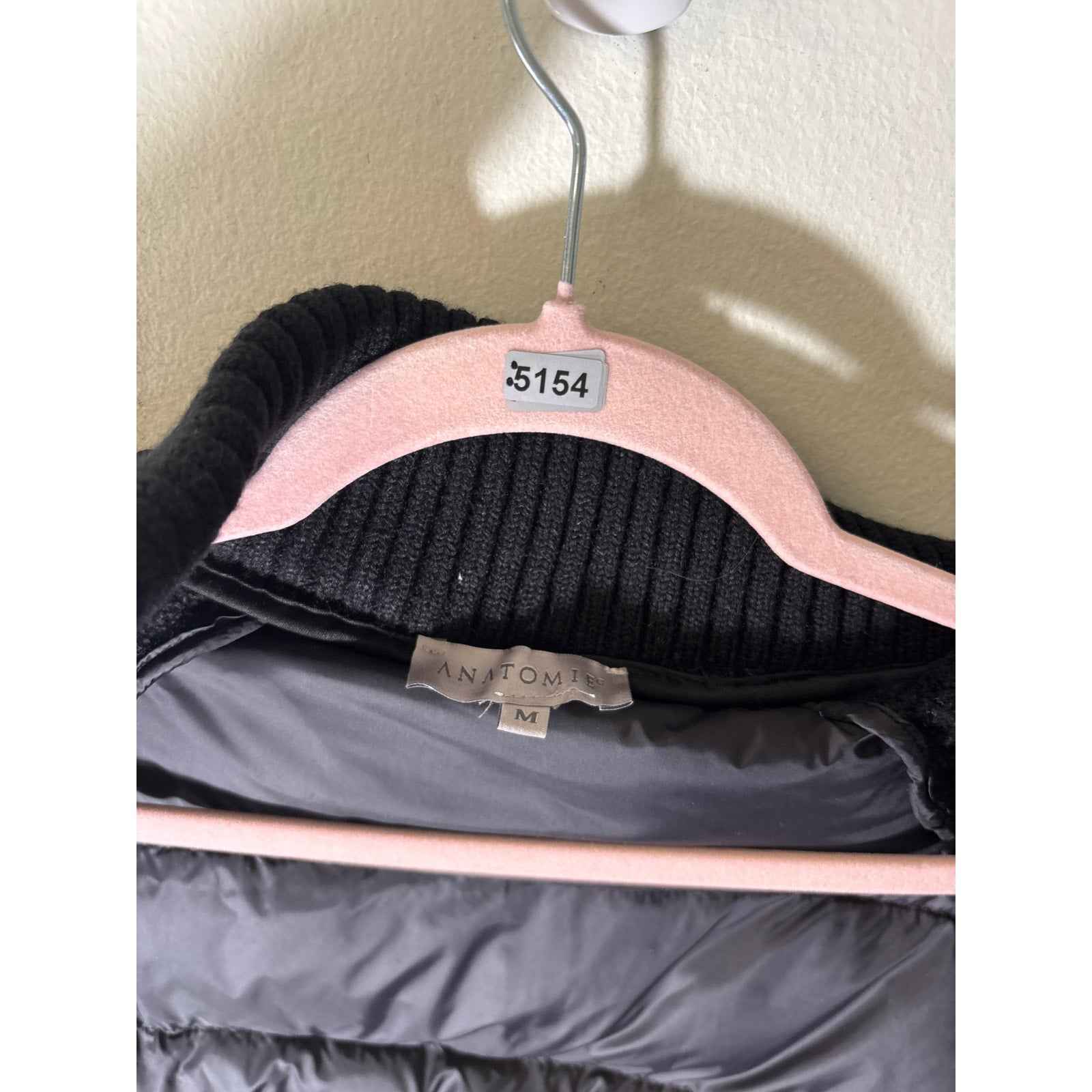 Anatomie MIxed Media Black Travel Jacket Sz M