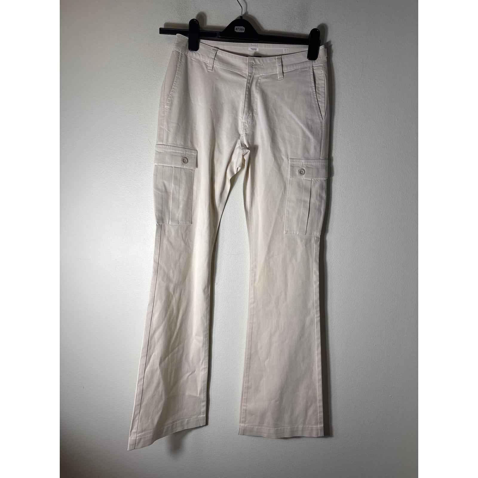 John Elliot Off White Flare Leg Pants Sz 27