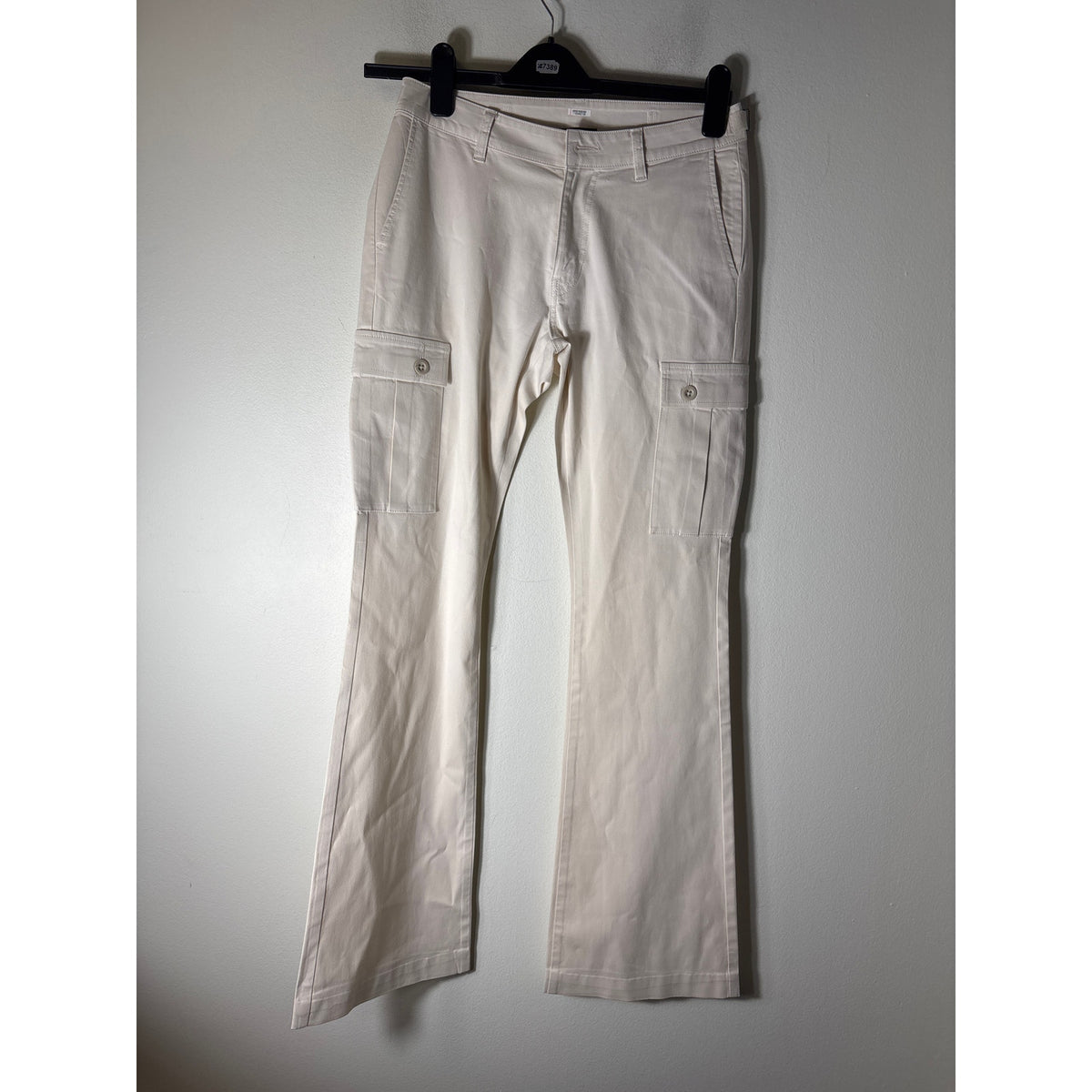 John Elliot Off White Flare Leg Pants Sz 27